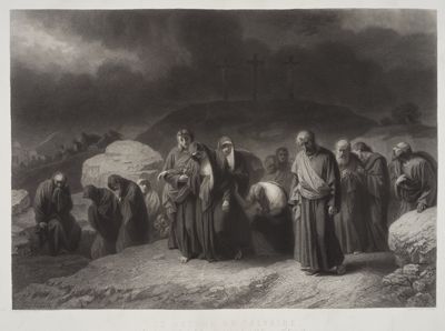 Paul Girardet (1821) - Die Rückkehr vom Calvarienberg