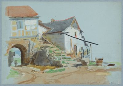 Johann Adam Klein - Burg Wüstenstein