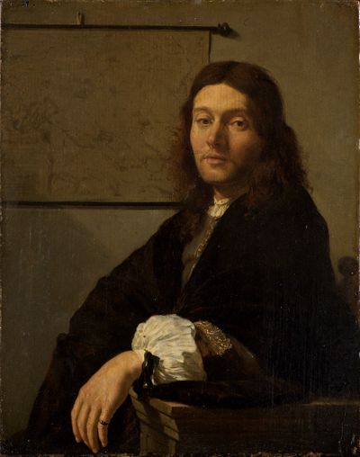 Frans van Mieris (1635) - Bildnis eines jungen Mannes