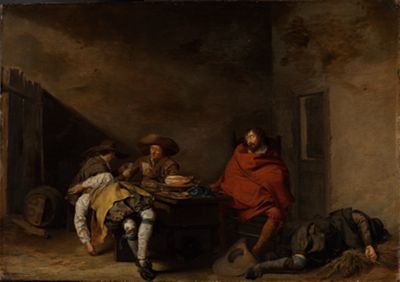 Pieter Jacobsz. Codde - Die Wachtstube