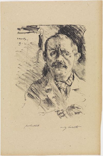 Lovis Corinth - Selbstbildnis
