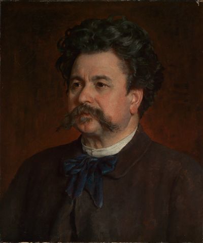 Wilhelm Füssli (1830) - Bildnis des Malers Albert Obermüller