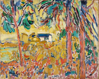 Maurice de Vlaminck - Landschaft bei Chatou