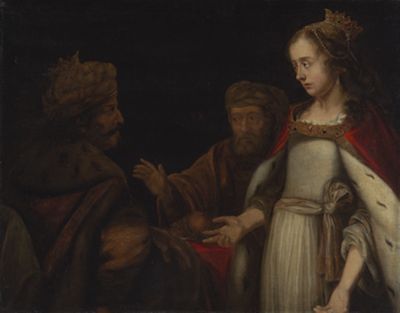 Rembrandt - Nachahmer - Esther von Ahasver