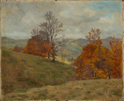 Hans Brünner - Herbstlandschaft