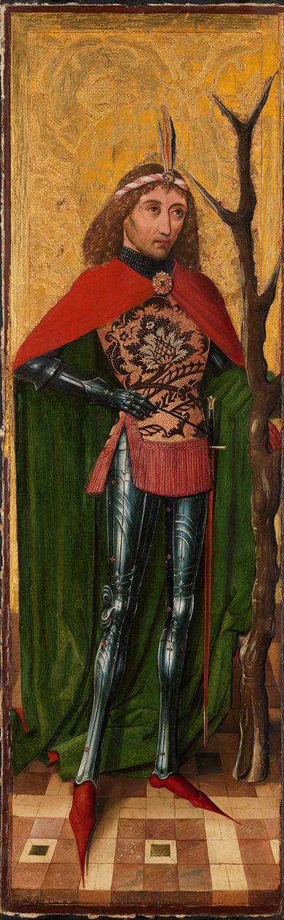 Augsburger Meister - Der Heilige Achatius