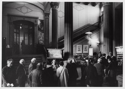 Barbara Klemm - Eingangsbereich der Kunsthalle Karlsruhe II