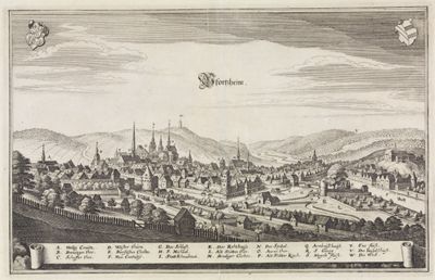 Matthäus Merian (1593) - Pforzheim
