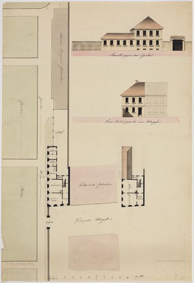 Friedrich Weinbrenner (Nachfolge) - Gärtnerhaus im Markgräflichen Palais, Karlsruhe