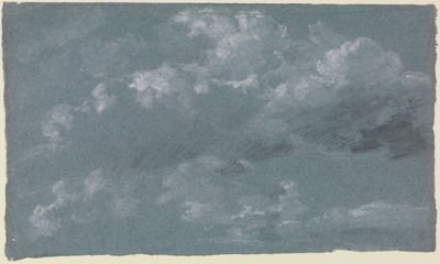Johann Georg Dillis - Leicht bewölkter Himmel
