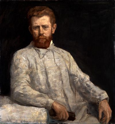 Heinrich Altherr - Bildnis des Bildhauers Fridolin Dietsche