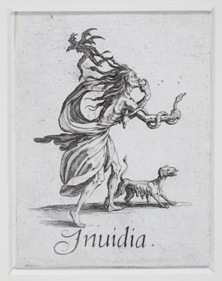 Jacques Callot (1592) - Der Neid (Inuidia)