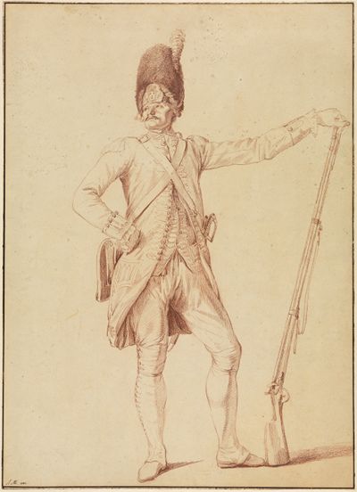 Alexandre Moitte - Sergeant eines französischen Infanterieregiments