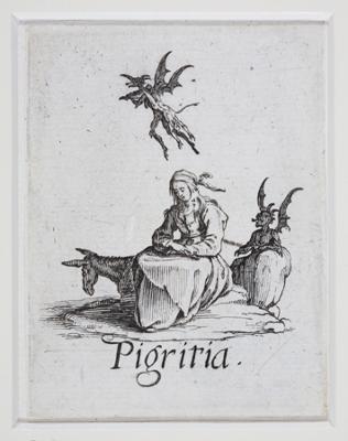 Jacques Callot (1592) - Die Trägheit (Pigritia)
