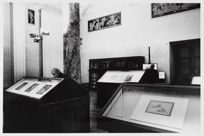 Barbara Klemm - Kunsthalle Karlsruhe, Besucher im Vorlegesaal II, Ausstellung Jean-Honoré Fragonard I