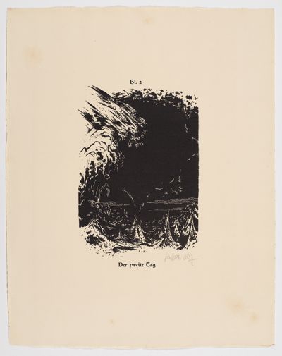Gustav Wolf - Am Anfang / Genesis, Blatt 2