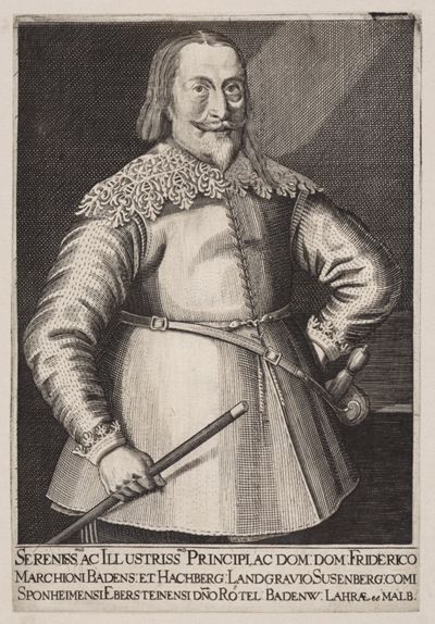 Jakob van der Heyden - Bildnis Friedrich V. von Baden-Durlach