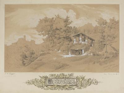 Joseph Victor von Scheffel - Landschaft bei Olevano