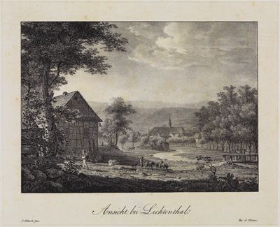 Kaspar Obach - Ansicht bei Lichtenthal