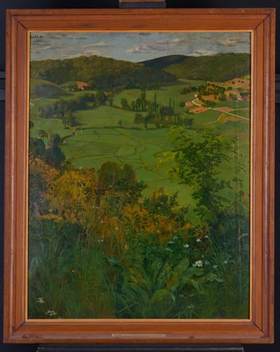 Fritz Boehle - Blick in das Sexautal bei Emmendingen