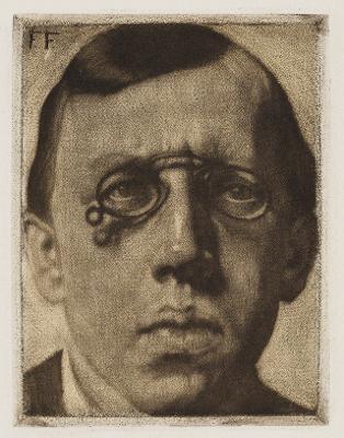 Friedrich Fehr - Selbstbildnis