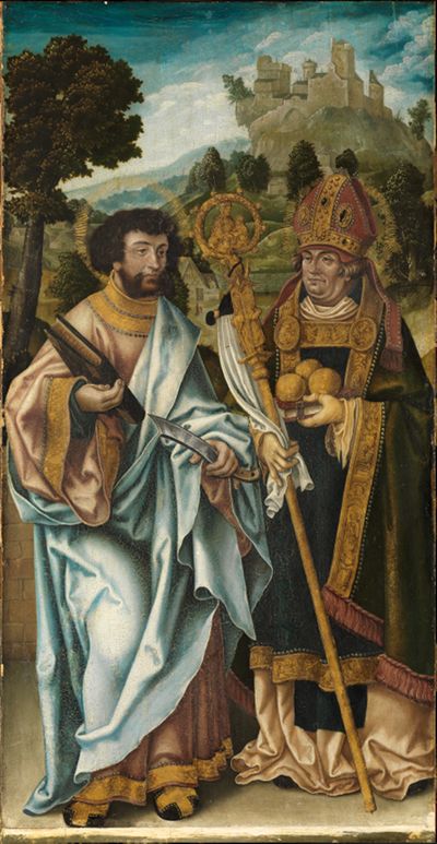 Jörg Breu d. Ä. - Die Heiligen Bartholomäus und Nikolaus