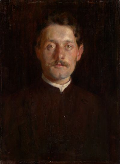 Ernst Würtenberger - Bildnis des Schriftstellers und Malers Heinrich Ernst Kromer