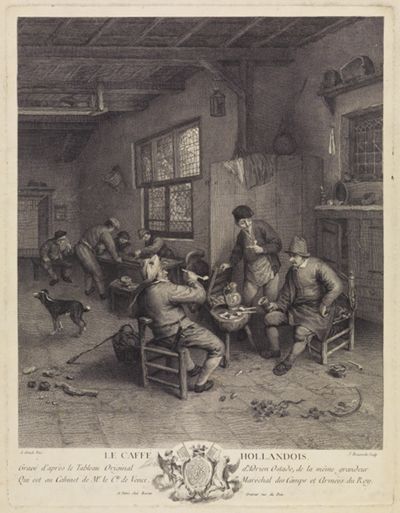 Jacques-Firmin Beauvarlet - Le Caffé Hollandois