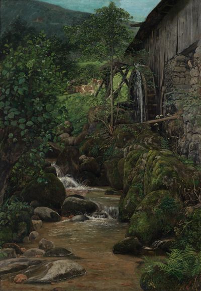 Otto Scholderer - Schwarzwaldmühle in Kirnbach bei Schiltach