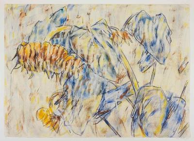 Christian Rohlfs - Sonnenblumen