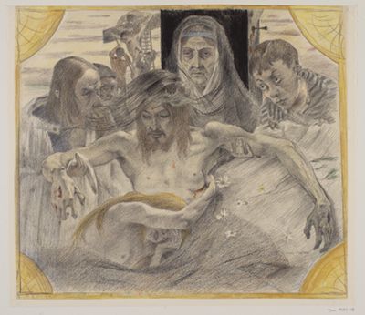 Lovis Corinth - Die Kreuzabnahme Christi