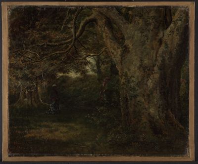 Nathanael Schmitt - Dame im Park
