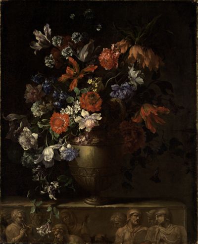 Jean-Baptiste Monnoyer - Blumenstillleben in Vase
