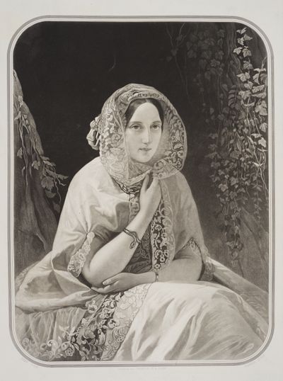 François Garnier (1802) - Bildnis der Großfürstin Helene Paulowna