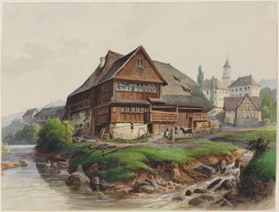 Georg Maria Eckert - Die Alte Gerbe in Neustadt/Schwarzwald
