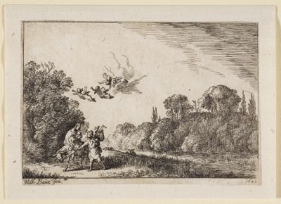 Johann Wilhelm Baur - Flucht nach Ägypten
