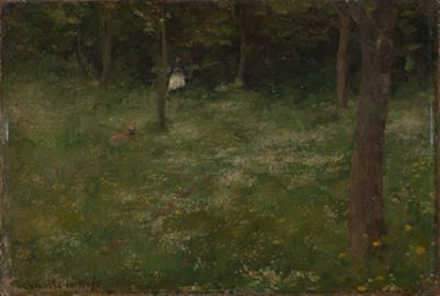 Rudolf Schulte im Hofe - Frühlingswiese in Starnberg