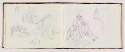 Ernst Schweinfurth - Skizzenbuch aus Italien