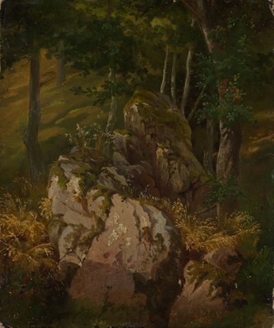 Gustav Osterroht - Waldinneres