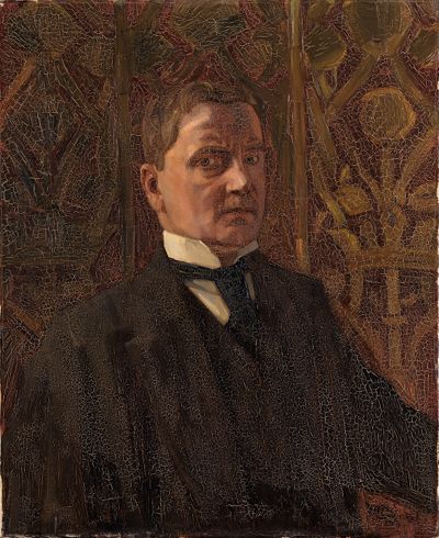 Wilhelm Trübner - Selbstbildnis