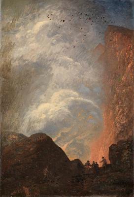 Guido Philipp Schmitt - Ausbruch eines Vulkans