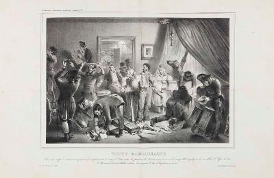 J. J. Grandville - Visite domiciliaire