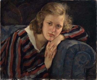 Wilhelm Hempfing - Bildnis der Tochter Brigitte