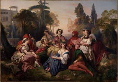 Franz Xaver Winterhalter - Der Decamerone