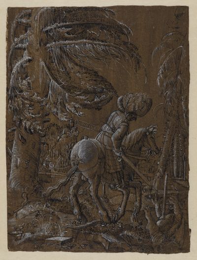 Albrecht Altdorfer (Umkreis) - Der Hl. Georg im Drachenkampf