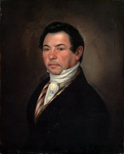 Theodor Verhas - Bildnis des Vaters