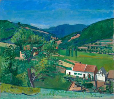 Karl Dillinger - Blick ins Isenachtal