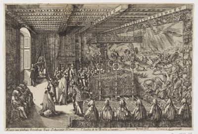 Friedrich Brentel - Das Sterbezimmer Herzog Karls III. von Lothringen