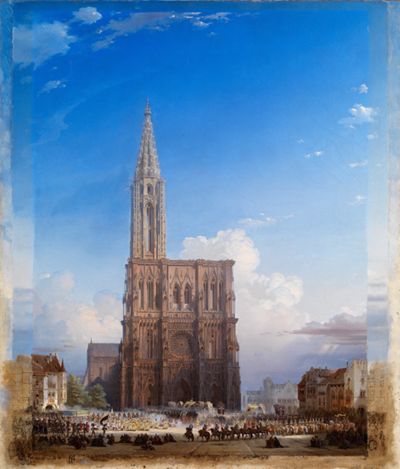 August von Bayer (1803) - Straßburger Münster