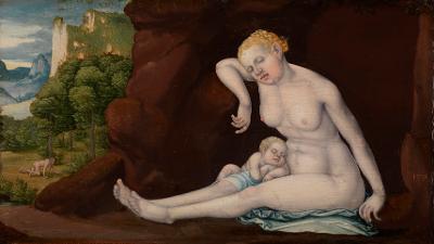 Straßburger Meister - Die Buße des Heiligen Johannes Chrysostomus